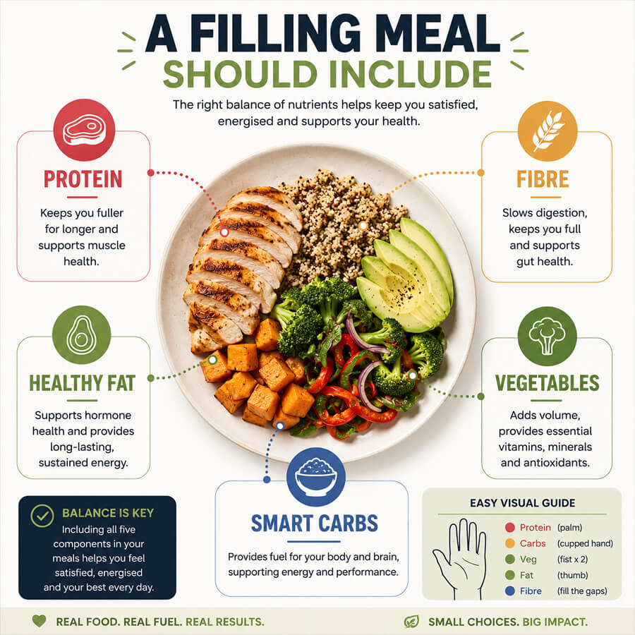 A filling meal